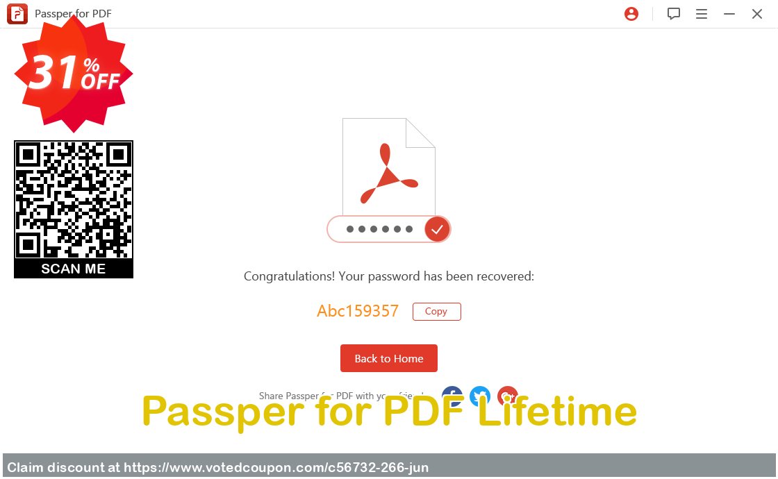 Passper for PDF Lifetime
