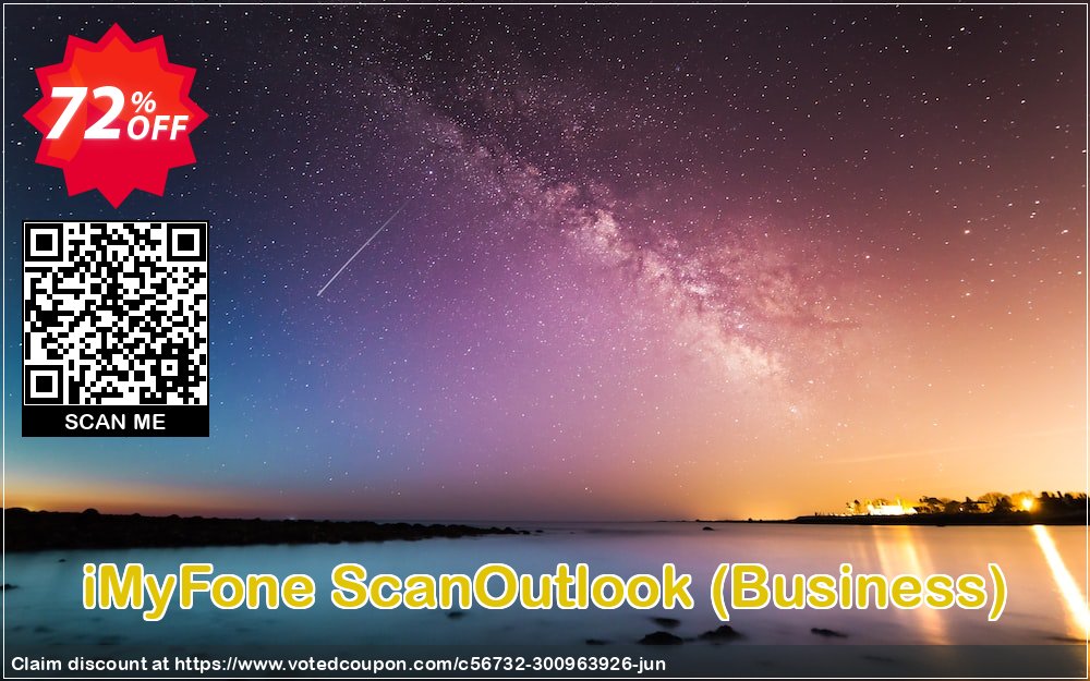 iMyFone ScanOutlook, Business  Coupon, discount iMyfone ScanOutlook Business discount (56732). Promotion: ScanOutlook Business promotion