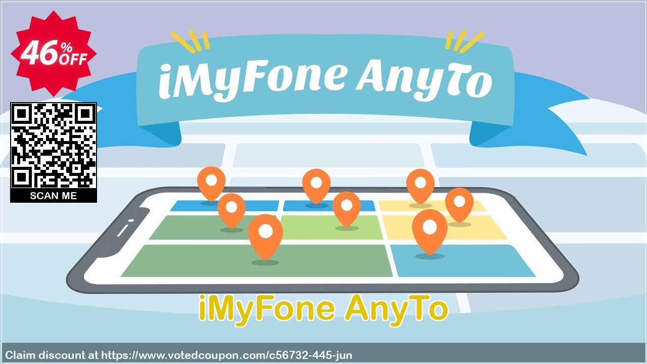 iMyFone AnyTo Coupon, discount 45% OFF iMyFone AnyTo, verified. Promotion: Awful offer code of iMyFone AnyTo, tested & approved
