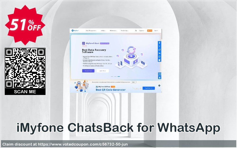 iMyfone ChatsBack for WhatsApp Coupon, discount iMyfone Umate Basic $14.975 . Promotion: iMyfone promo code