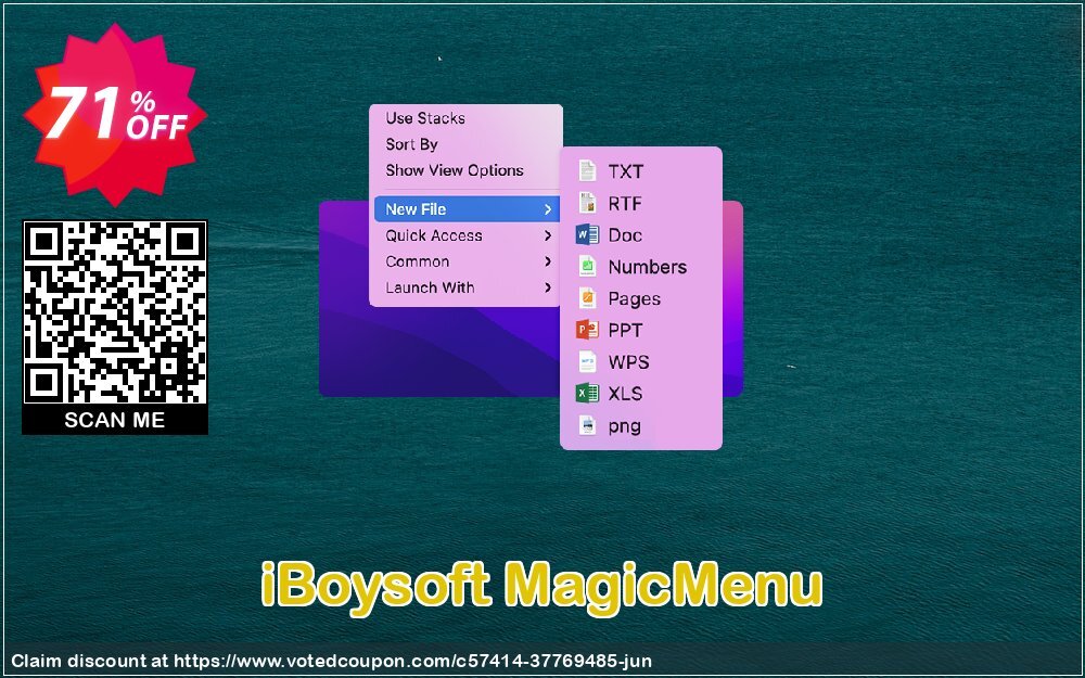 iBoysoft MagicMenu Coupon, discount 70% OFF iBoysoft MagicMenu, verified. Promotion: Stirring discounts code of iBoysoft MagicMenu, tested & approved