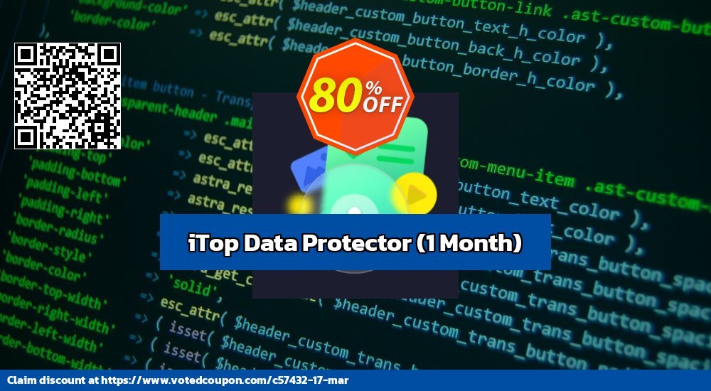 iTop Data Protector, Monthly  voted-on promotion codes
