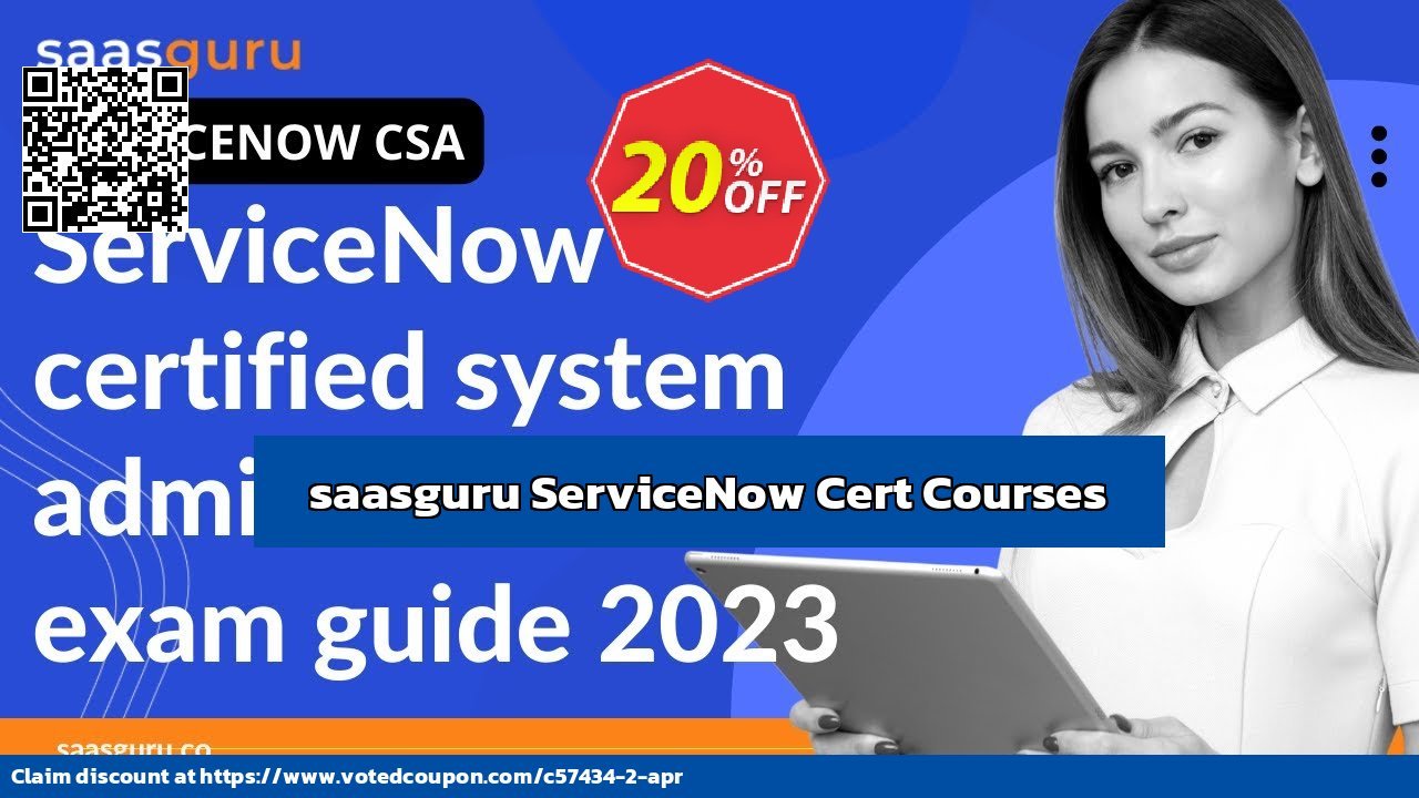 saasguru ServiceNow Cert Courses
