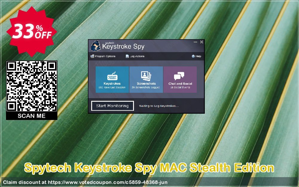 Spytech Keystroke Spy MAC Stealth Edition