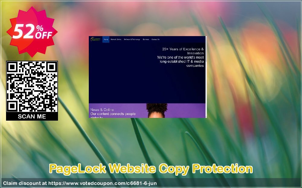 PageLock Website Copy Protection Coupon, discount Staff Discount. Promotion: Multimedia Australia staff discount