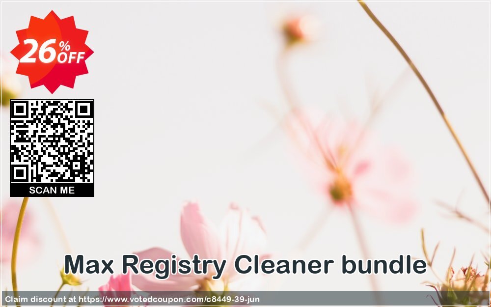Max Registry Cleaner bundle Coupon Code Jun 2024, 26% OFF - VotedCoupon
