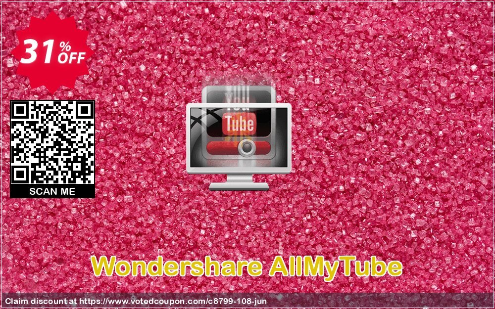 Wondershare AllMyTube Coupon, discount 30% Wondershare Software (8799). Promotion: 