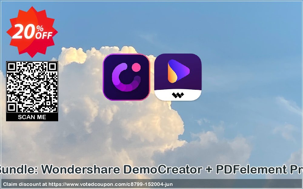 Bundle: Wondershare DemoCreator + PDFelement Pro Coupon Code Jun 2024, 20% OFF - VotedCoupon