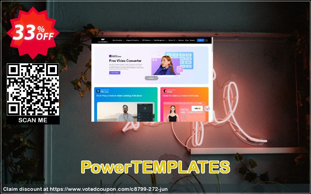 33% OFF PowerTEMPLATES Coupon Code, May 2021 - VotedCoupon