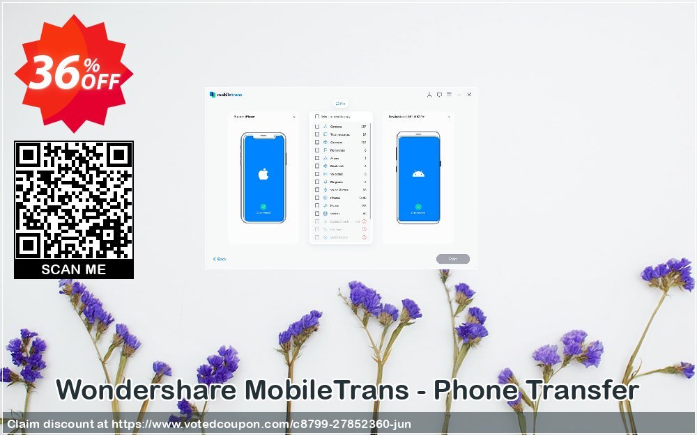 Wondershare MobileTrans - Phone Transfer Coupon Code Jun 2024, 36% OFF - VotedCoupon