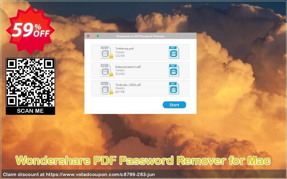 Wondershare PDF Password Remover for MAC