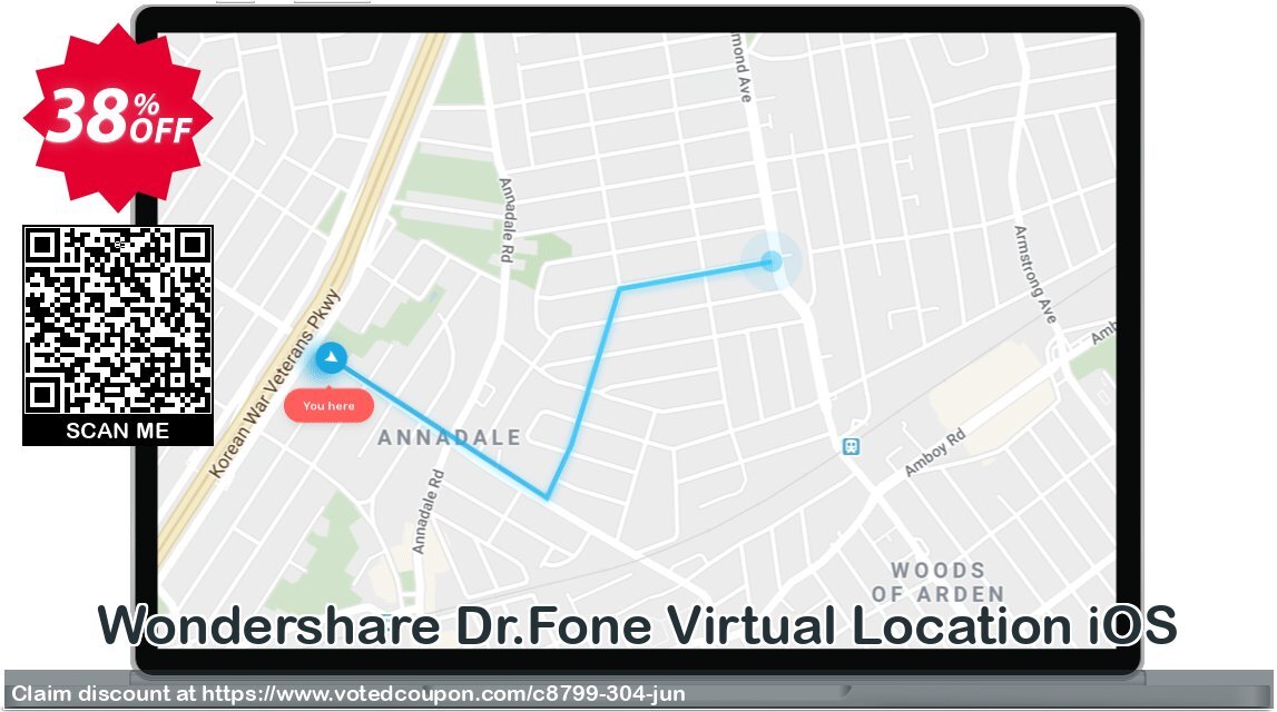 Wondershare Dr.Fone Virtual Location iOS Coupon, discount 24% OFF Wondershare Dr.Fone Virtual Location for iOS, verified. Promotion: Wondrous discounts code of Wondershare Dr.Fone Virtual Location for iOS, tested & approved