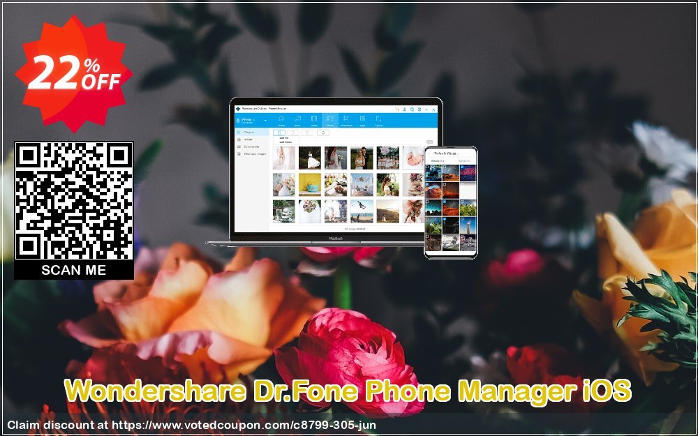 Wondershare Dr.Fone Phone Manager iOS Coupon Code Jun 2024, 22% OFF - VotedCoupon