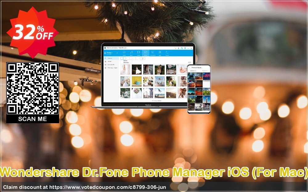 Wondershare Dr.Fone Phone Manager iOS, For MAC Coupon Code Jan 2024, 32