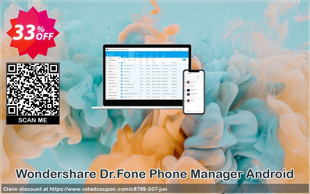 Wondershare Dr.Fone Phone Manager Android