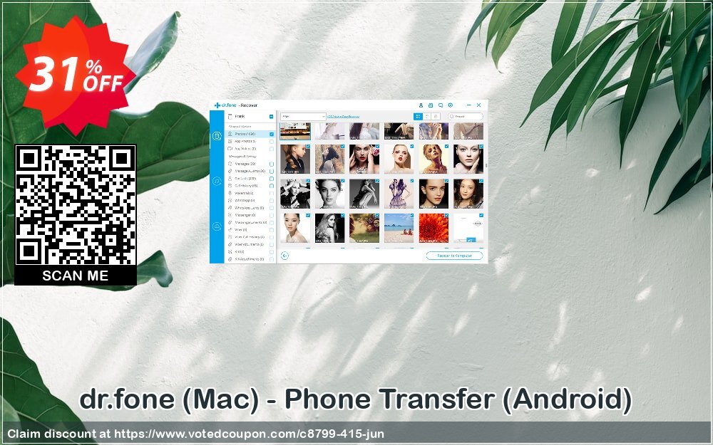 dr.fone, MAC - Phone Transfer, Android  Coupon, discount Dr.fone all site promotion-30% off. Promotion: 30% Wondershare Software (8799)