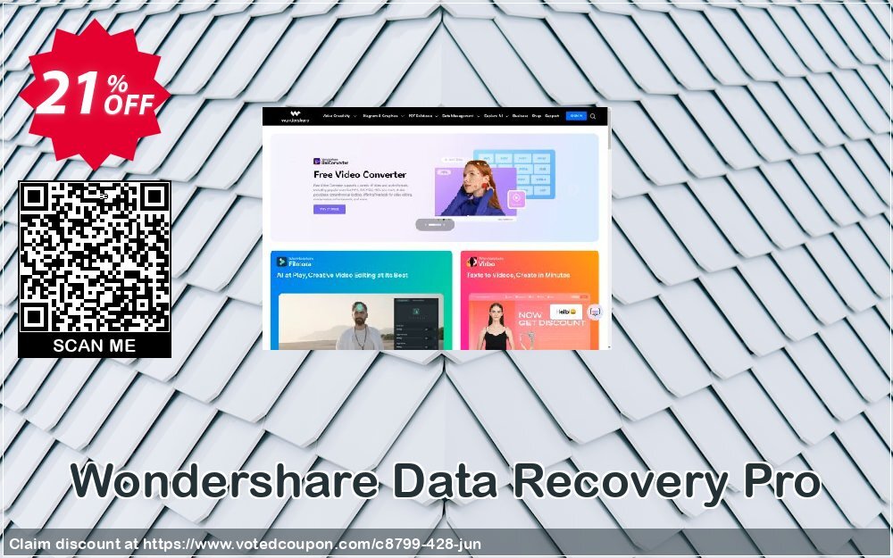 Wondershare Data Recovery Pro Coupon, discount Back to School 2024. Promotion: 30% Wondershare Software data recovery PRO (8799)