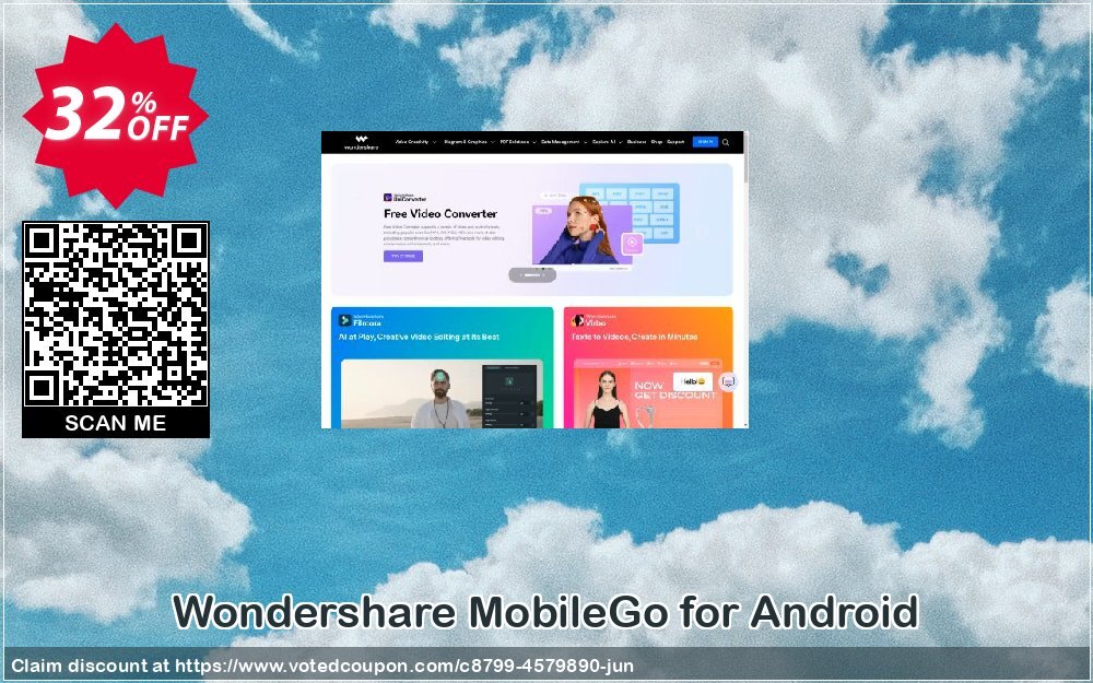 Wondershare MobileGo for Android Coupon, discount Wondershare MobileGo for Android (Windows) special promo code 2024. Promotion: best deals code of Wondershare MobileGo for Android (Windows) 2024