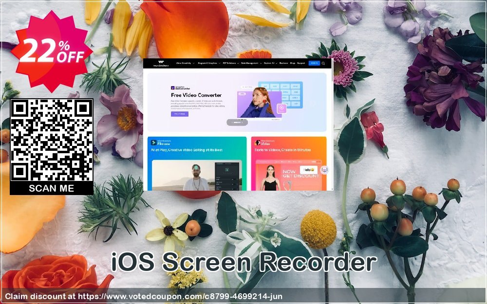 iOS Screen Recorder Coupon, discount Back to School 2024. Promotion: special promotions code of iOS Screen Recorder 2024