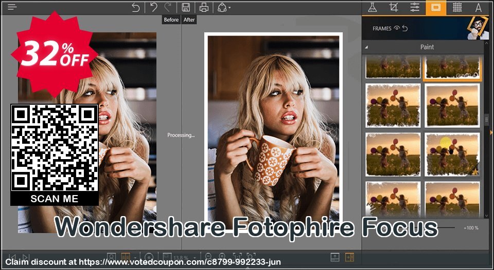Wondershare Fotophire Focus Coupon Code Jun 2024, 32% OFF - VotedCoupon