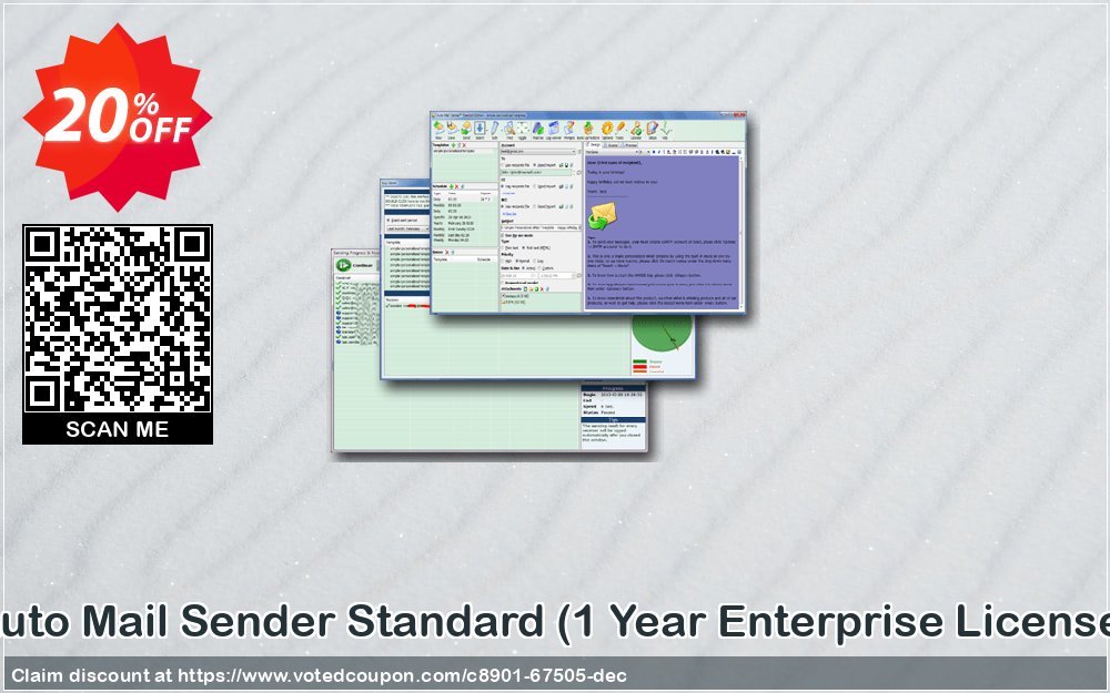 Auto Mail Sender Standard, Yearly Enterprise Plan 