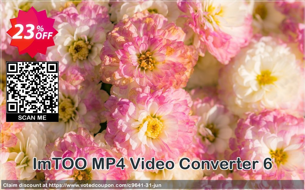 ImTOO MP4 Video Converter 6 Coupon, discount ImTOO coupon discount (9641). Promotion: ImTOO promo code