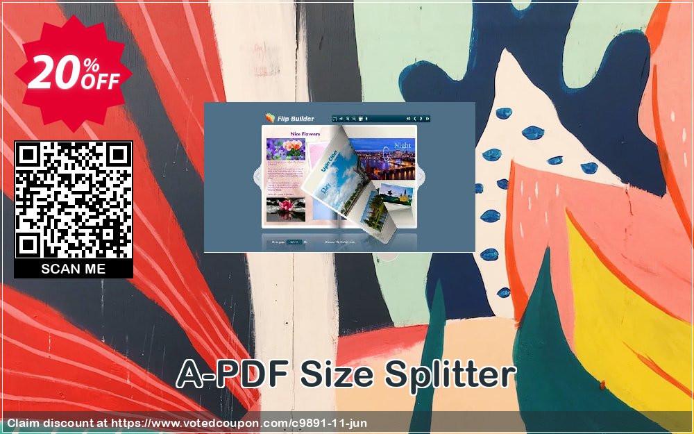 A-PDF Size Splitter Coupon, discount A-PDF Coupon (9891). Promotion: 20% IVS and A-PDF