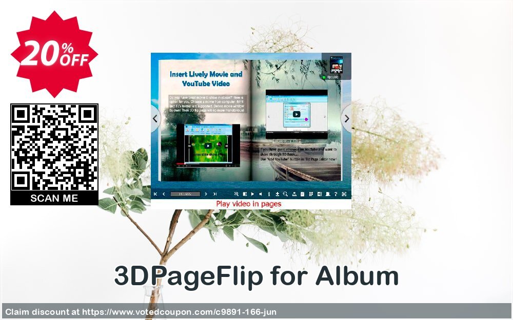 3DPageFlip for Album Coupon Code Jun 2024, 20% OFF - VotedCoupon
