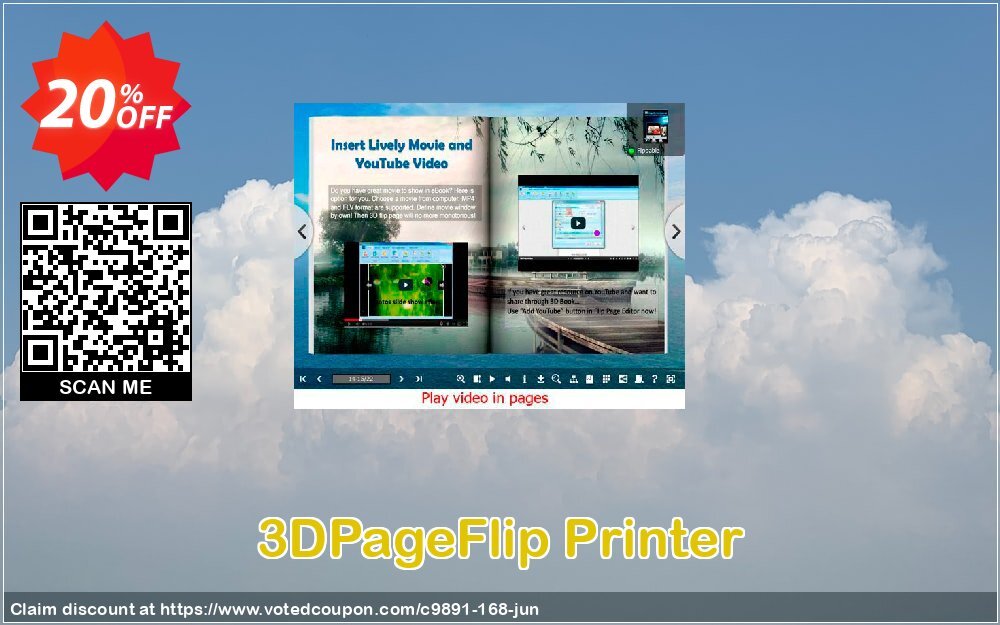 3DPageFlip Printer