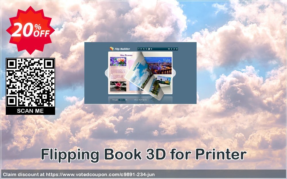 Flipping Book 3D for Printer