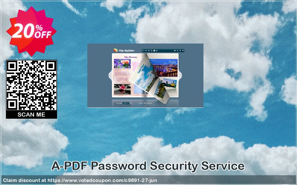 A-PDF Password Security Service Coupon, discount A-PDF Coupon (9891). Promotion: 20% IVS and A-PDF