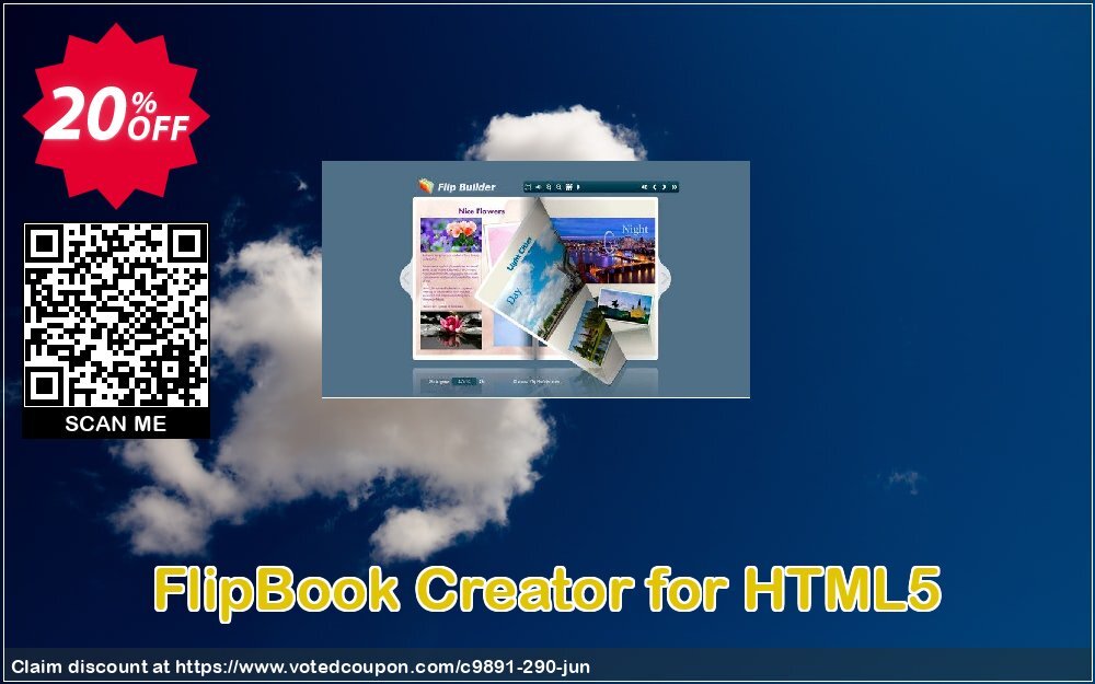 FlipBook Creator for HTML5 Coupon, discount A-PDF Coupon (9891). Promotion: 20% IVS and A-PDF