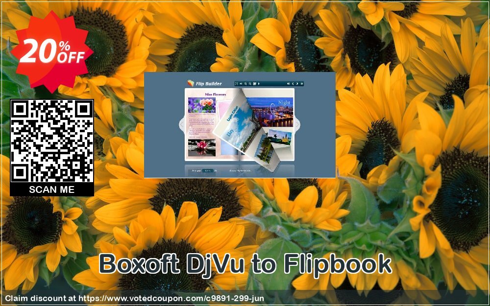 Boxoft DjVu to Flipbook Coupon, discount A-PDF Coupon (9891). Promotion: 20% IVS and A-PDF