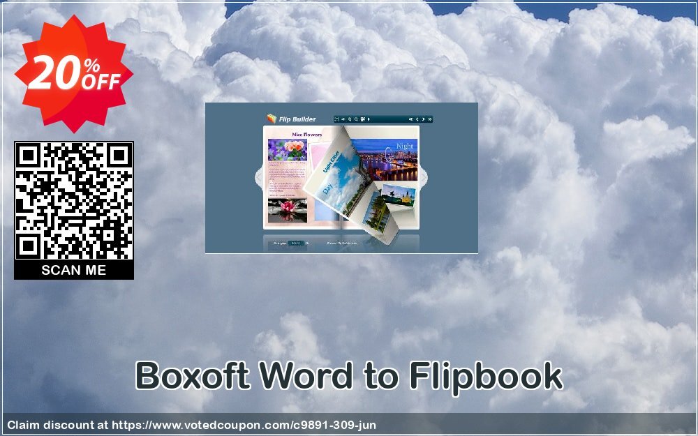 Boxoft Word to Flipbook Coupon, discount A-PDF Coupon (9891). Promotion: 20% IVS and A-PDF
