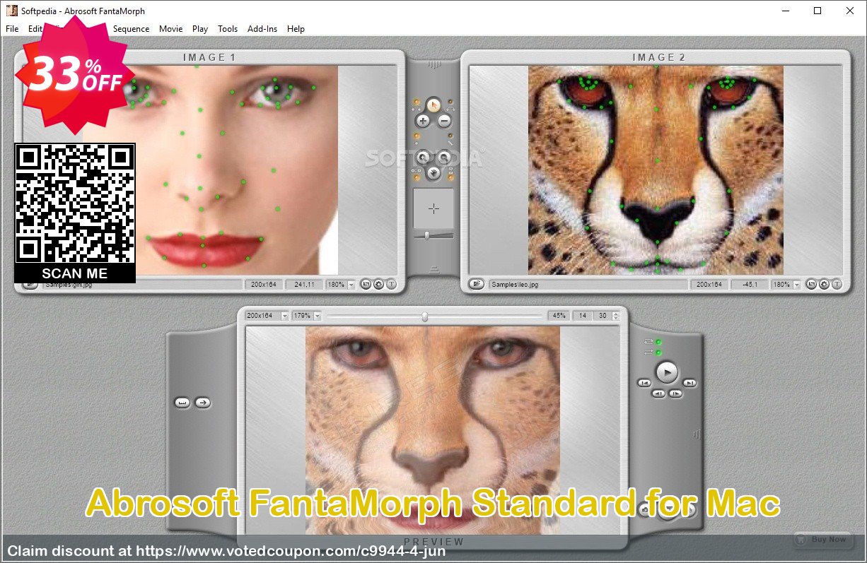 Abrosoft FantaMorph Standard for MAC Coupon, discount Abrosoft FantaMorph Discount code. Promotion: Abrosoft FantaMorph Promo code for MAC