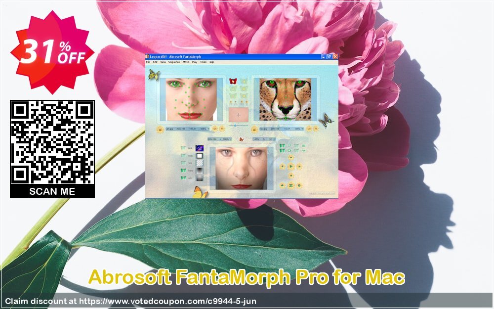 Abrosoft FantaMorph Pro for MAC Coupon, discount Abrosoft FantaMorph Promo code. Promotion: FantaMorph Promo 