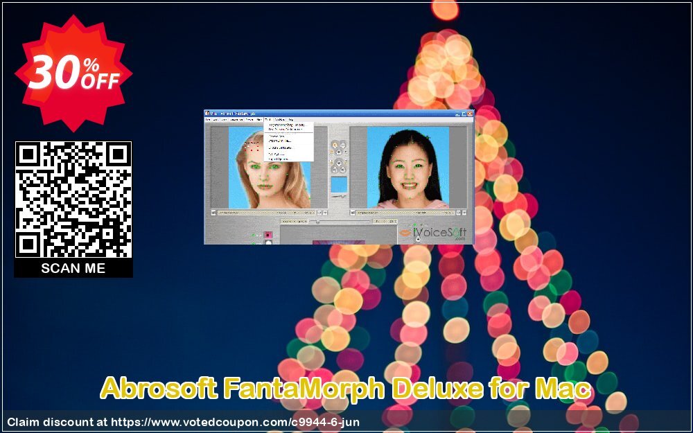 Abrosoft FantaMorph Deluxe for MAC Coupon, discount Abrosoft FantaMorph Promo code. Promotion: FantaMorph Promo code for MAC