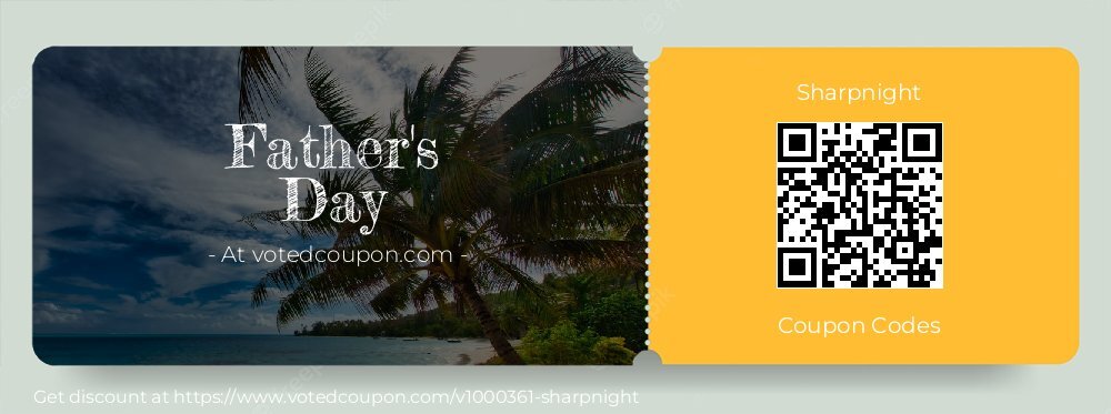 Sharpnight Coupon discount, offer to 2024 Father's Day