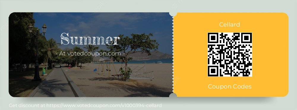 Cellard Coupon discount, offer to 2024 Summer