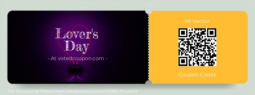 Ht Vector Coupon discount, offer to 2025 Lover's Day