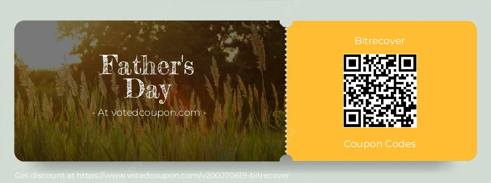 Bitrecover Coupon discount, offer to 2024 Father's Day