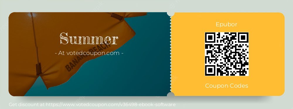 Epubor Coupon discount, offer to 2024 Summer