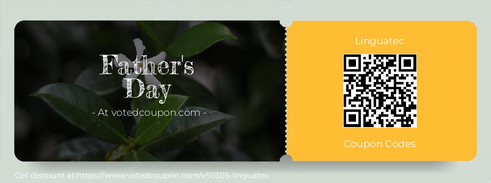 Linguatec Coupon discount, offer to 2024 Father's Day